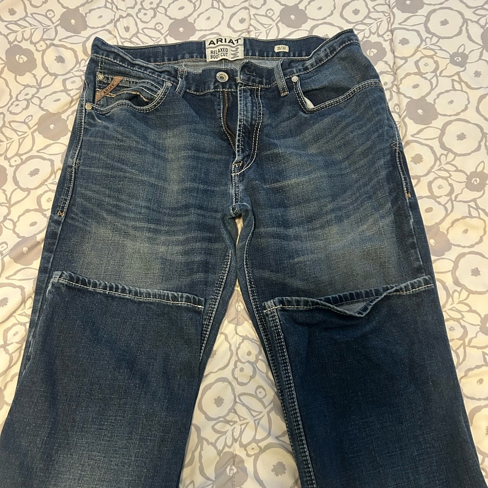 Ariat Men's Dark Blue Relaxed Jeans